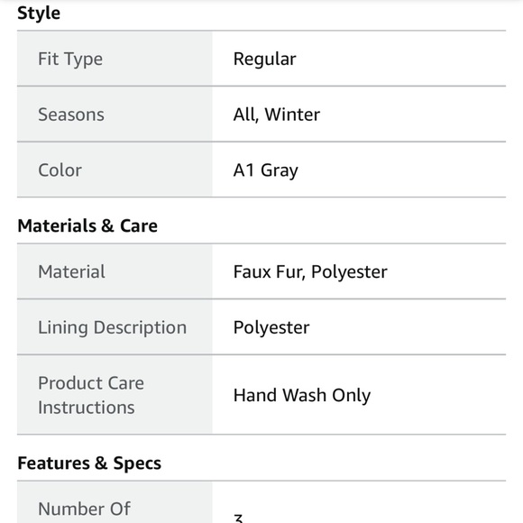 NWT Sherpa Fleece Lined Coat Jacket- FIRM on price - Picture 12 of 13